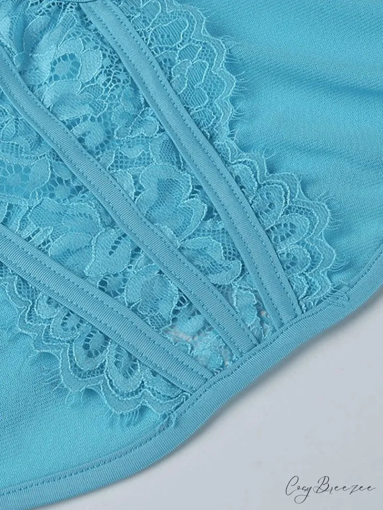 Lace Long Graceful Sleeve Top