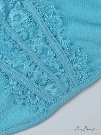 Lace Long Graceful Sleeve Top
