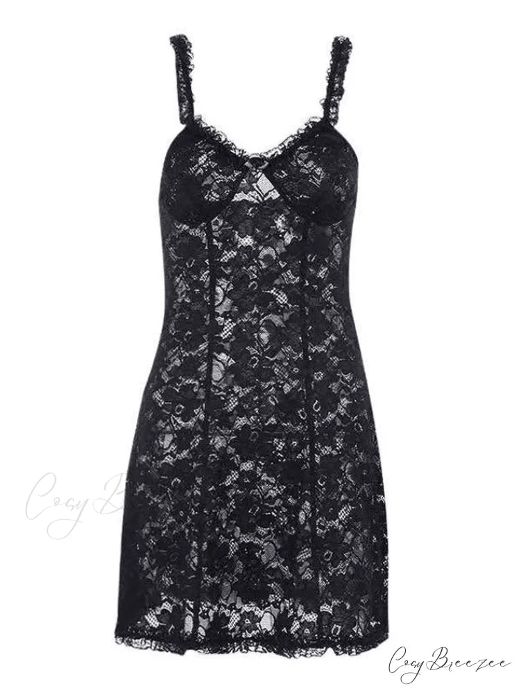 Lace Mesh Graceful Embroidery Corset Top