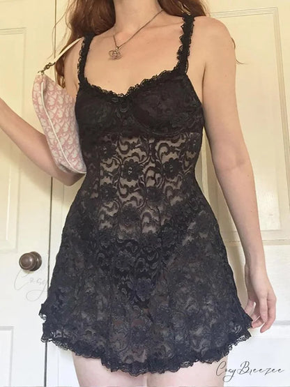 Lace Mesh Graceful Embroidery Corset Top