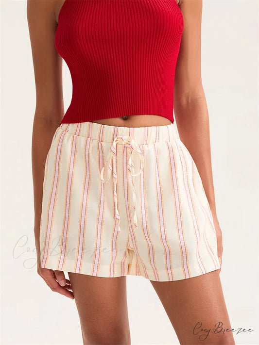 Lace Stacked Frilled Lolita Short white / S short-250223