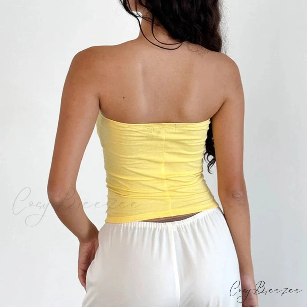 Lace Trim Slim Fit Y2K Summer Floral Sleeveless Casual Basic Crop Top croptop-250126