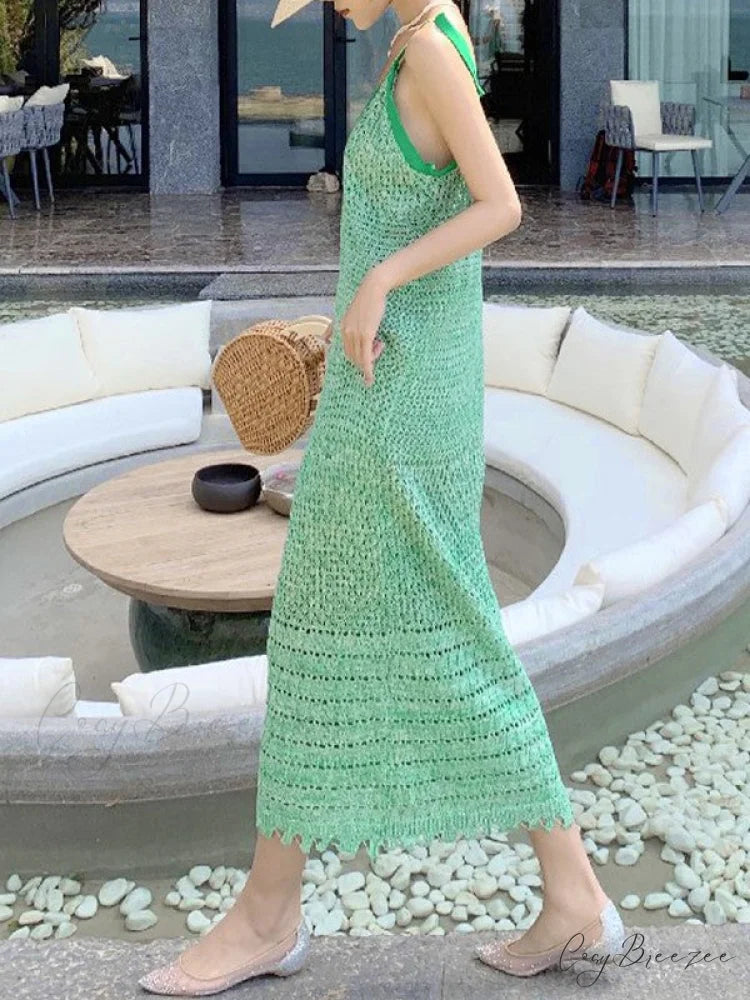 Lace Up Floral Trendy Slip Mini Dress Green / ONE SIZE