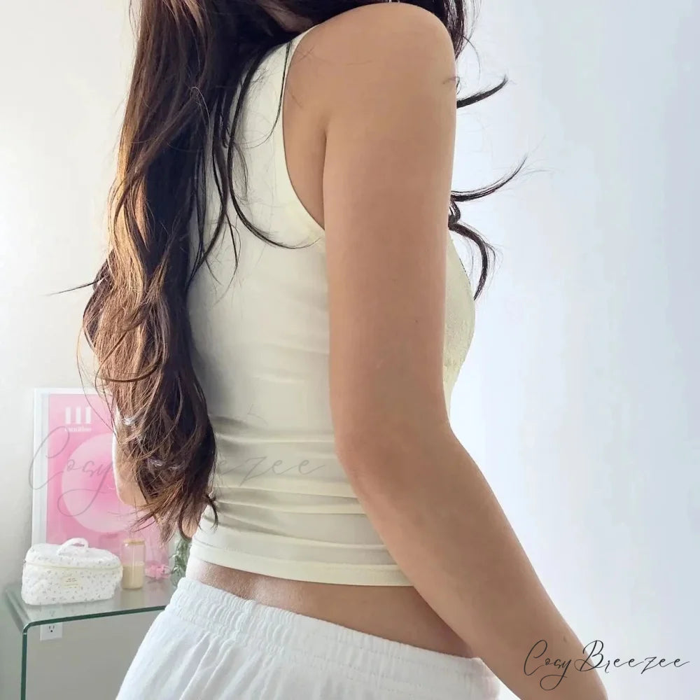 Lace V-Neck Bow Crop Top croptop-250223