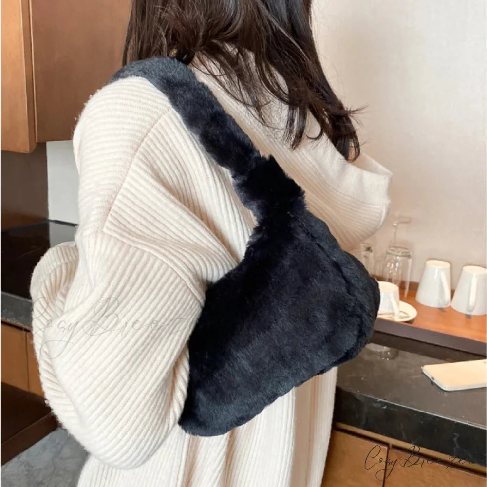 Large Capacity PU Leather Bag shoulder-250126