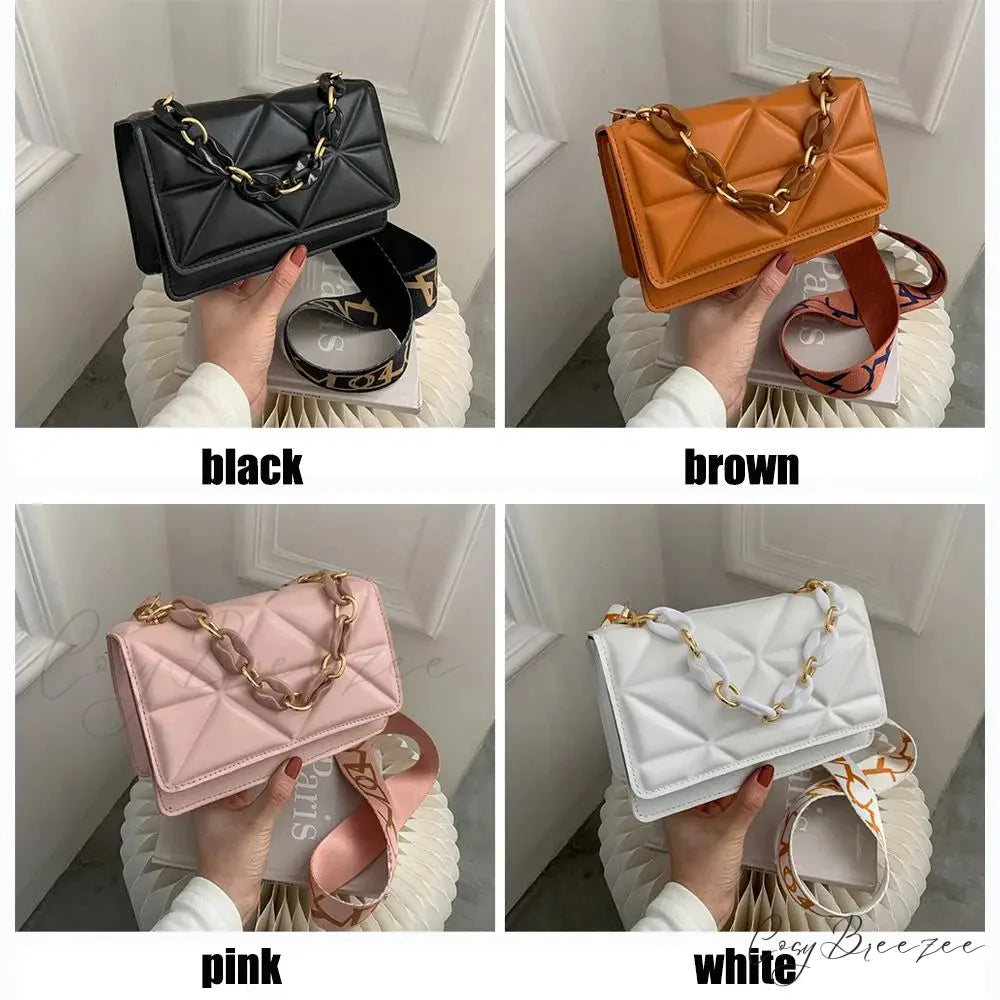 Large Capacity PU Leather Casual Crossbody crossbody-250126