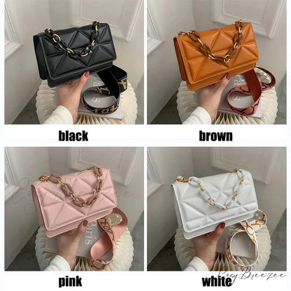 Large Capacity PU Leather Casual Crossbody crossbody-250126