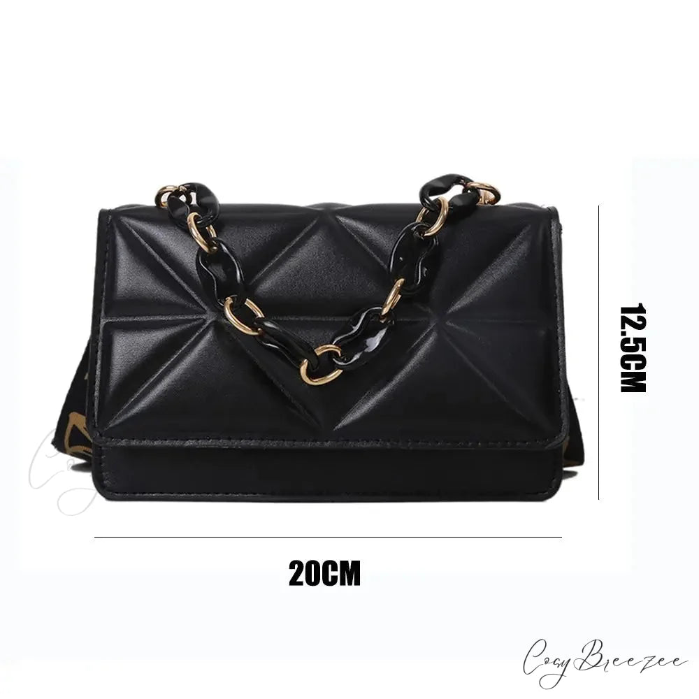 Large Capacity PU Leather Casual Crossbody crossbody-250126
