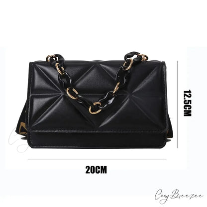 Large Capacity PU Leather Casual Crossbody crossbody-250126