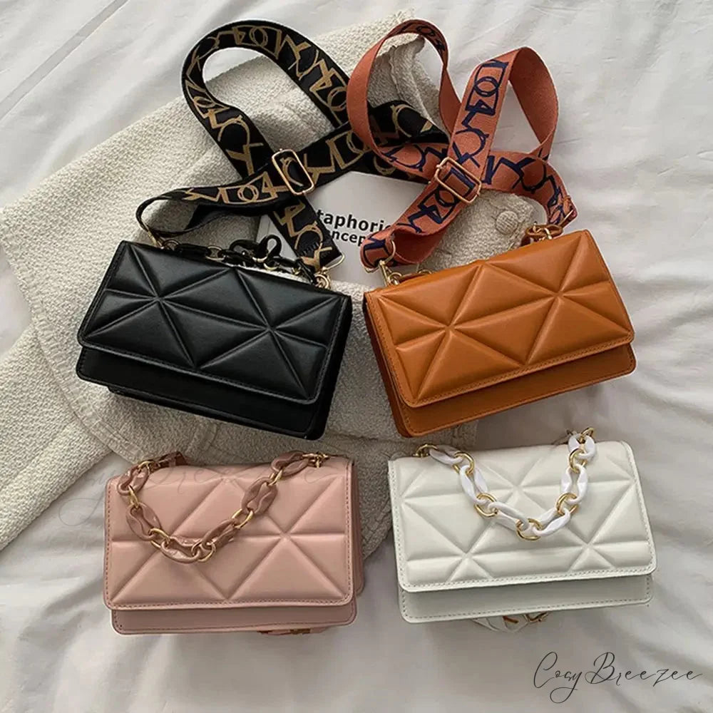 Large Capacity PU Leather Casual Crossbody crossbody-250126