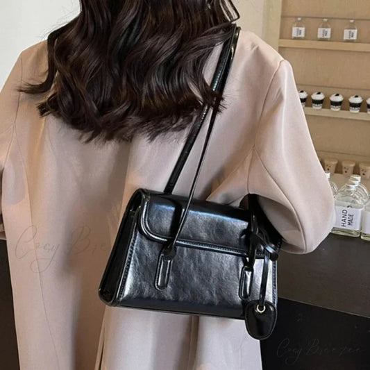 Large Capacity Winter Underarm Bag shoulder-250126