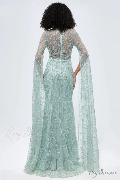 Lavanya Beaded Graceful Maxi Dress