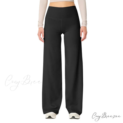 Leopard Pull-Tie Stretchy Waist Cozy Winter Pant pant-250223