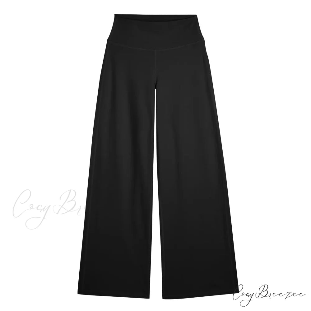 Leopard Pull-Tie Stretchy Waist Cozy Winter Pant pant-250223