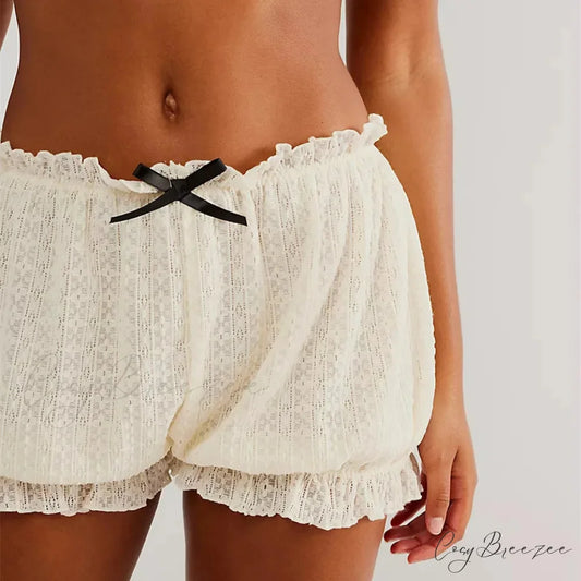 Lolita Ruched Pumpkin Shorts short-250223