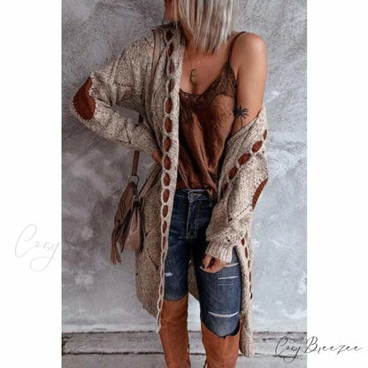 Long Hooded Cardigan