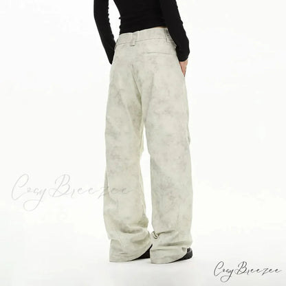 Loose Straight Tie Dye Y2K Street Pants pants-241228