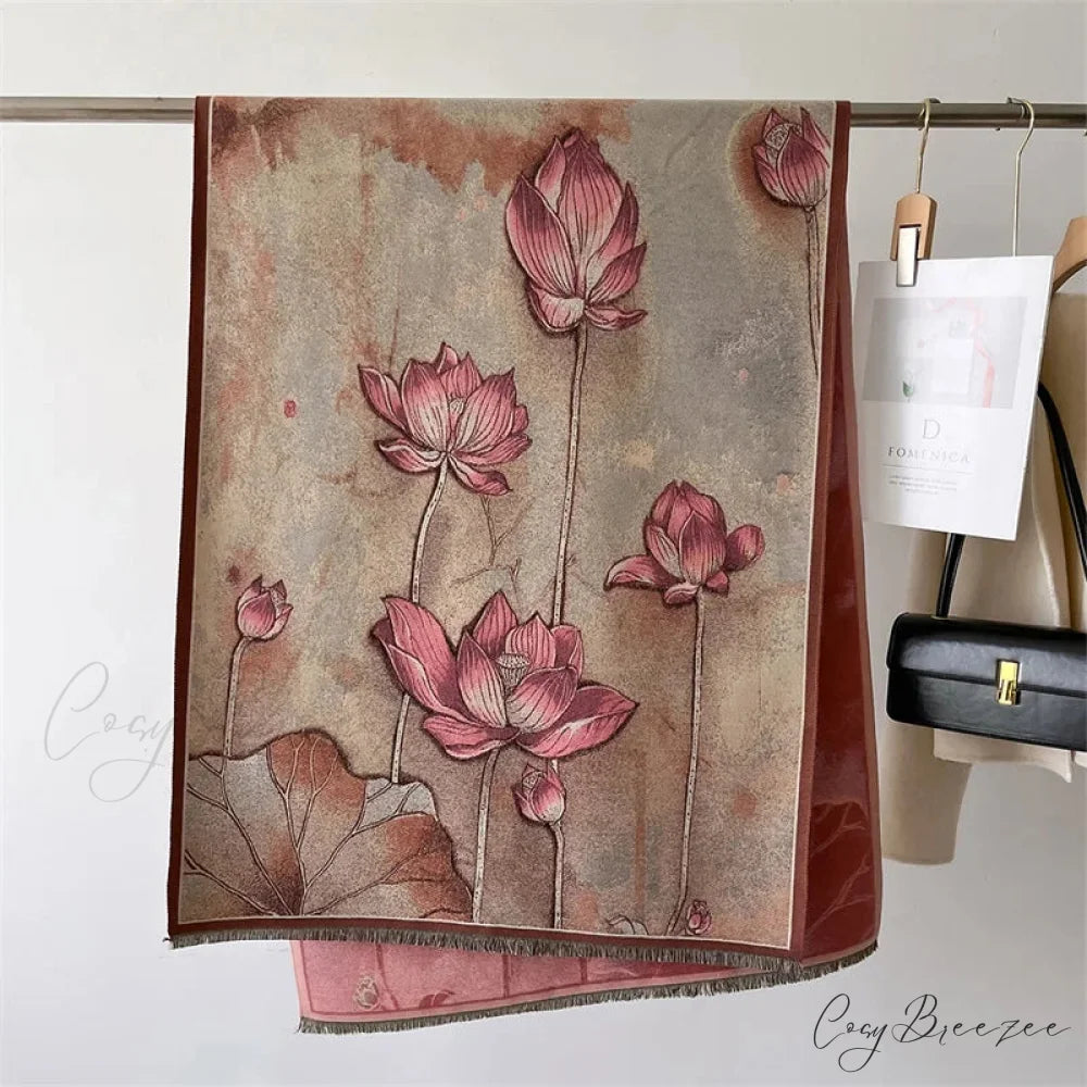Luxurious Winter Cashmere Pashmina Scarf scarf-241228