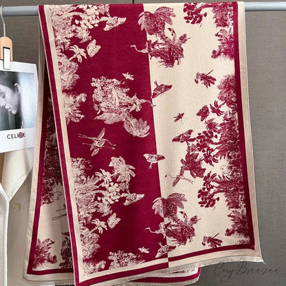 Luxurious Winter Cashmere Pashmina Scarf scarf-241228