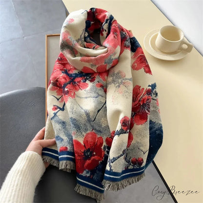 Luxurious Winter Cashmere Pashmina Scarf scarf-241228