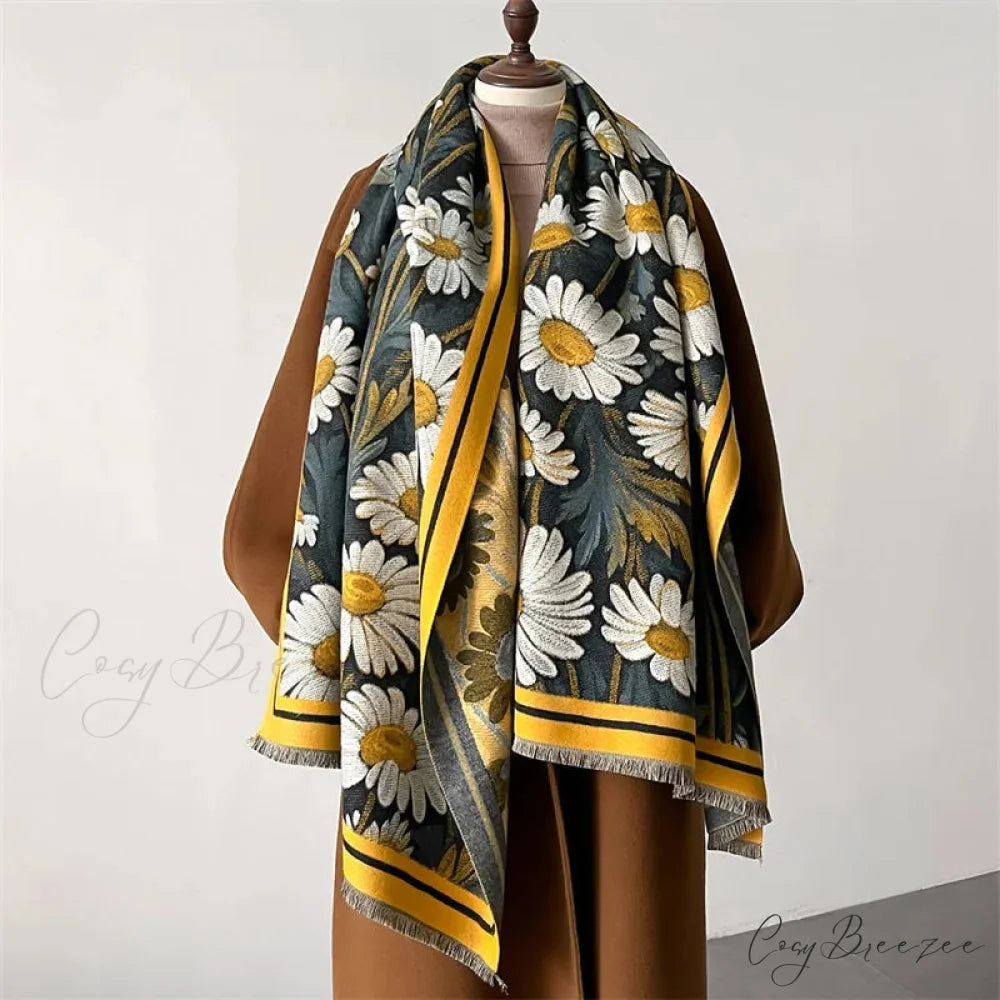 Luxurious Winter Cashmere Pashmina Scarf Color11 scarf-241228