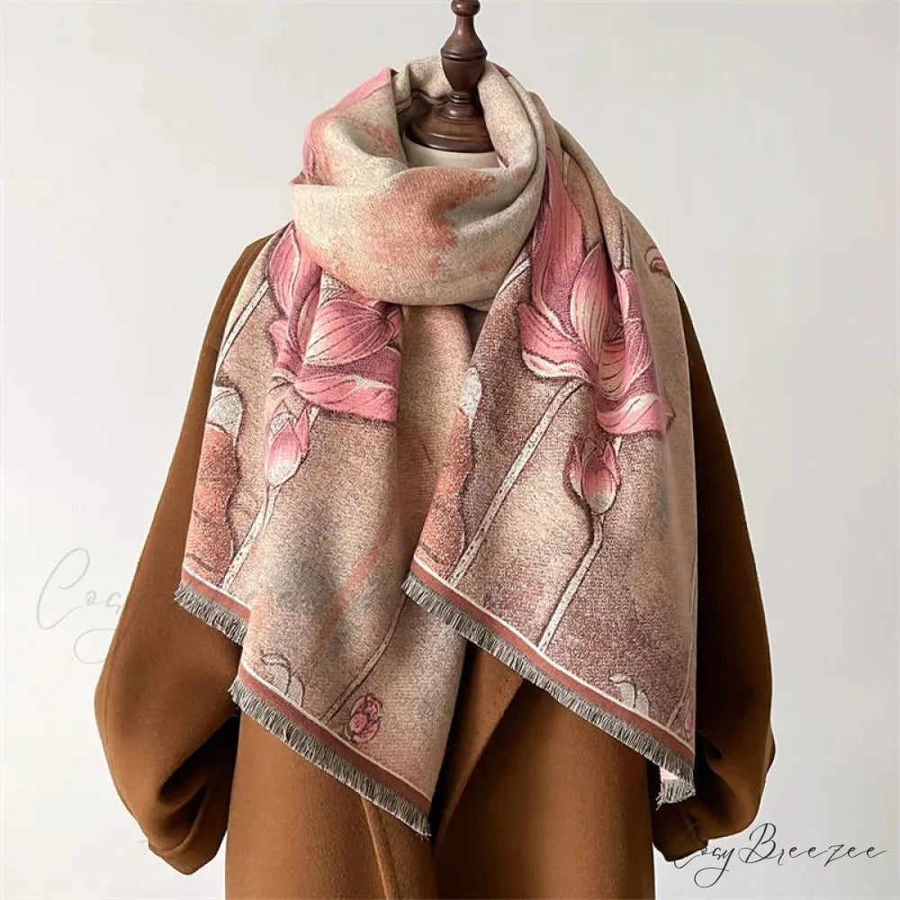 Luxurious Winter Cashmere Pashmina Scarf Color13 scarf-241228