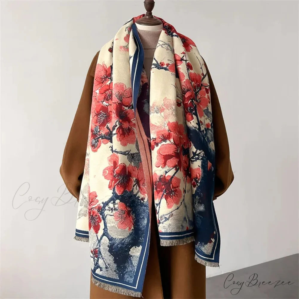 Luxurious Winter Cashmere Pashmina Scarf Color7 scarf-241228