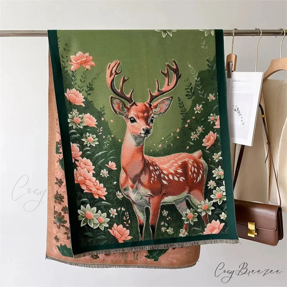 Luxurious Winter Cashmere Pashmina Scarf Color9 scarf-241228