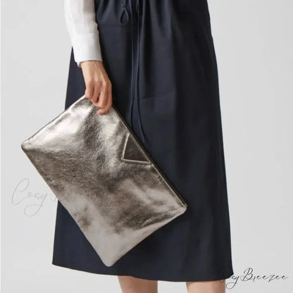 Luxury Designer PU Leather Day Clutch Wristlet wristlet-250126
