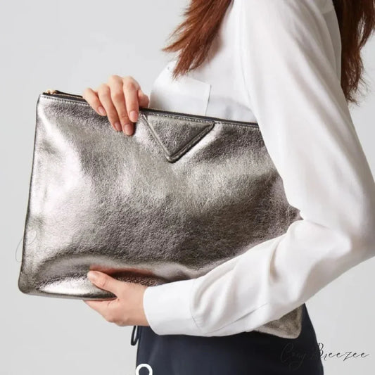 Luxury Designer PU Leather Day Clutch Wristlet wristlet-250126