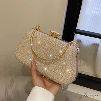 Luxury Evening Glitter Wedding Clutch Handbag handbag-250126