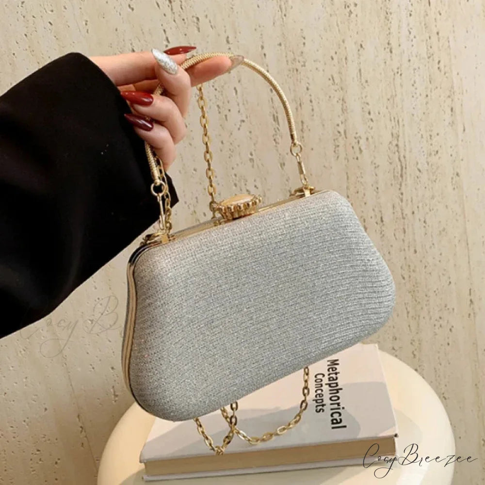 Luxury Evening Glitter Wedding Clutch Handbag handbag-250126