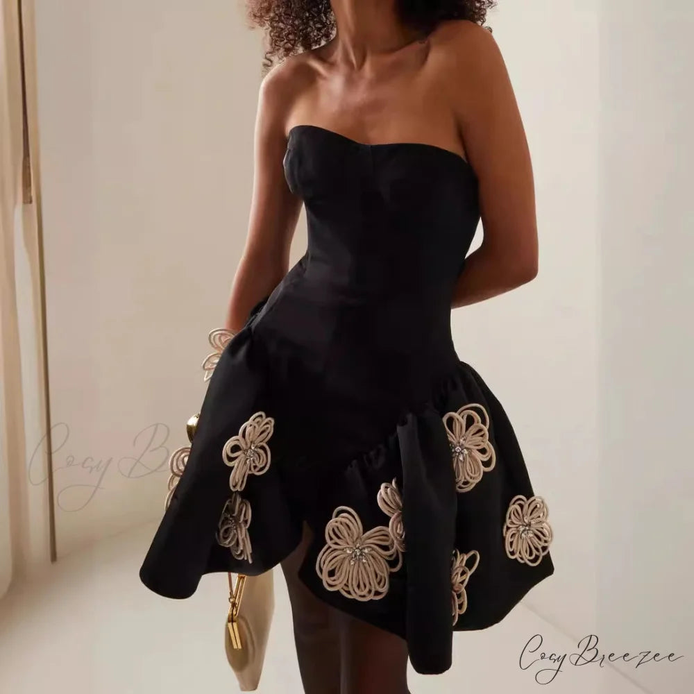 Luxury Gemstone Party Bandage Dress promdress-250223