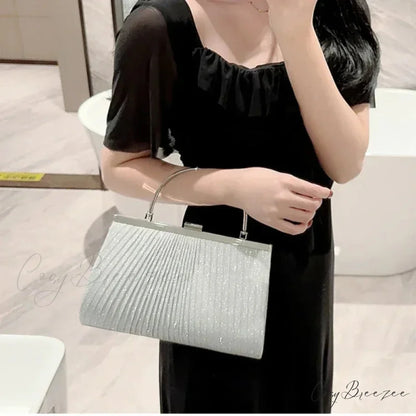 Luxury Moon Apricot Clutch wristlet-250126
