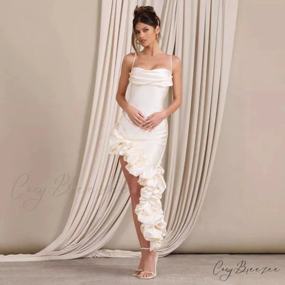 Luxury Pearl Strapless Bandage Formal Dress promdress-250223