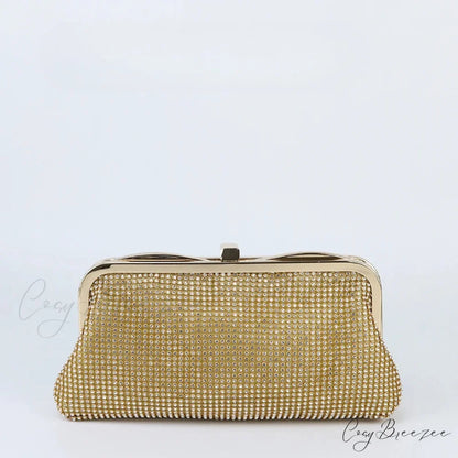 Luxury Square Shoulder Bag Yellow / (20cm clutchbag-250126