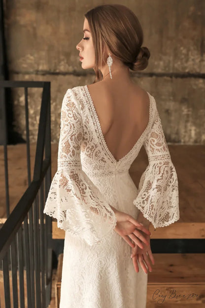 Magical Eternity Lace Trendy Mermaid Wedding Dress