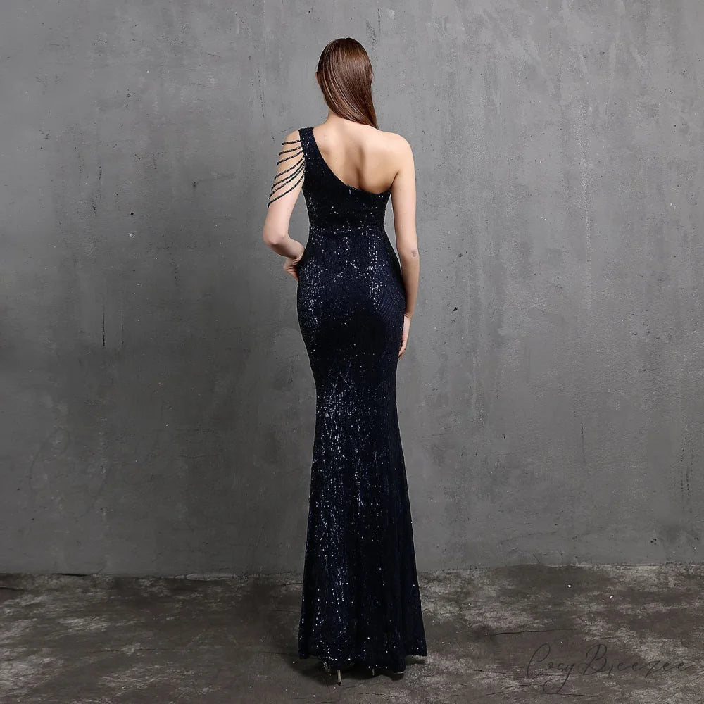Mayven One Stylish Shoulder Formal Dress