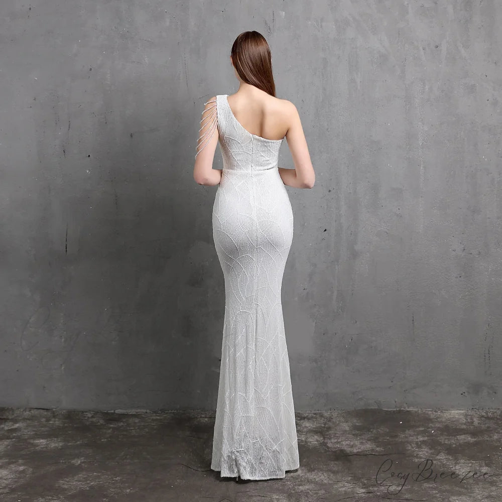 Mayven One Stylish Shoulder Formal Dress