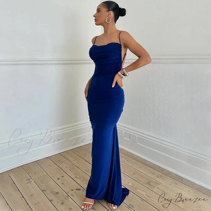 Mikayla Formal Stylish Backless Mermaid Dress