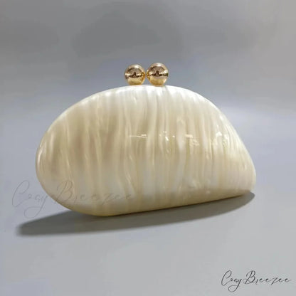 Mini Blue Light Pink Acrylic Box Clutch o shape chain4 clutchbag-250126