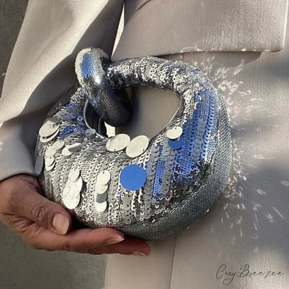 Mini Half Moon Evening Clutch wristlet-250126