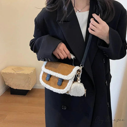 Mini Knot Handmade Knitted Bucket Handbag handbag-250126