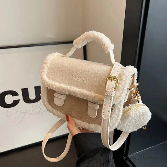 Mini Knot Handmade Knitted Bucket Handbag handbag-250126