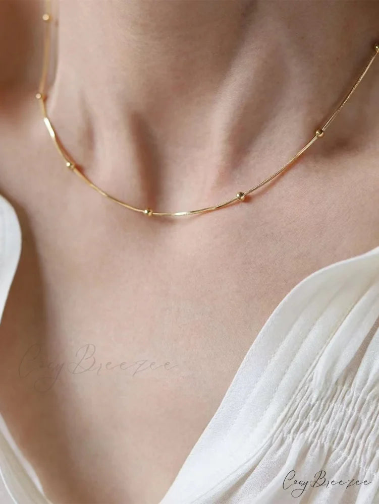 Minimalist Stainless Steel Necklace