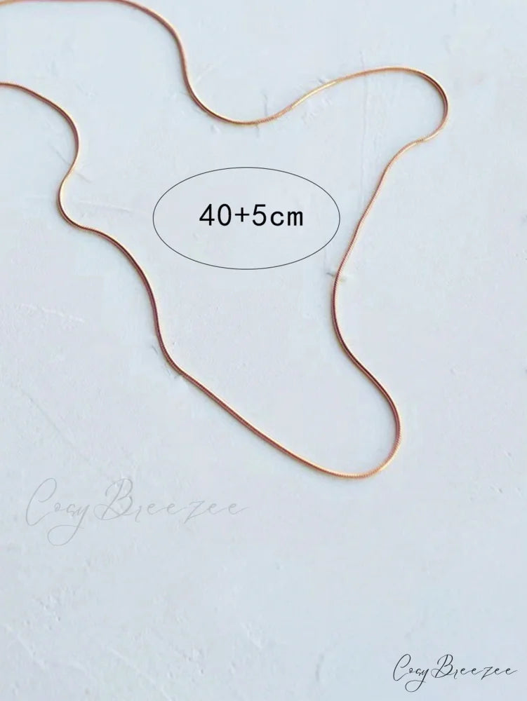 Minimalist Stainless Steel Necklace