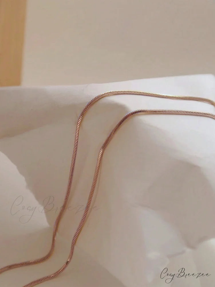Minimalist Stainless Steel Necklace