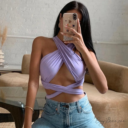 Multi-way Wrap Stylish Around Bandage Top