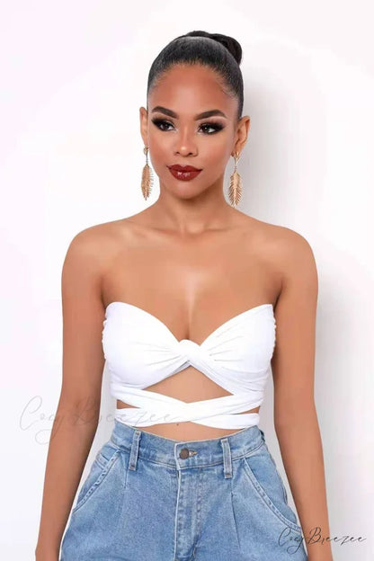 Multi-way Wrap Stylish Around Bandage Top