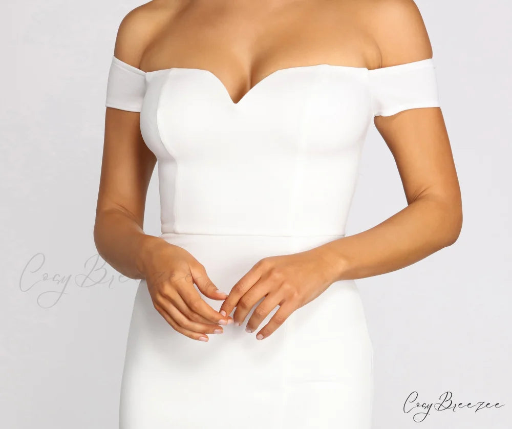 Myra Formal Stylish High Slit Dress